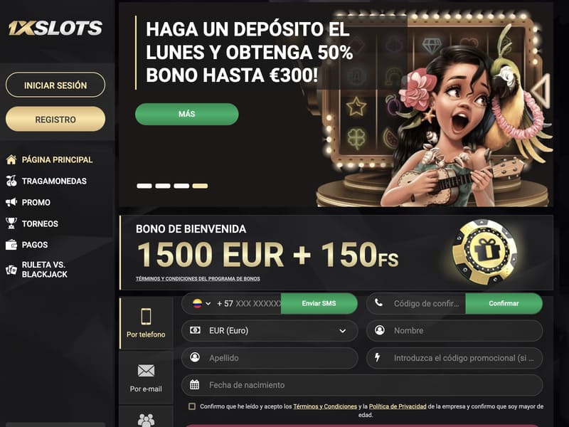 Tragamonedas en el casino 1xSlots: regístrate en el juego Aviator