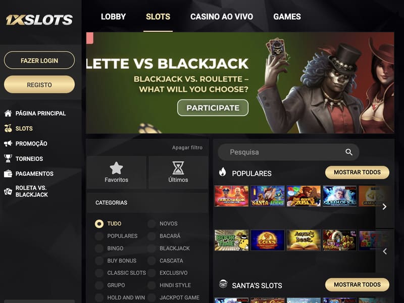 Registro em 1xslots por número de celular