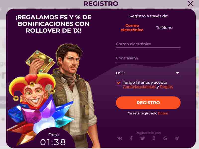 registro en el juego Aviator Spribe casino en línea All Right