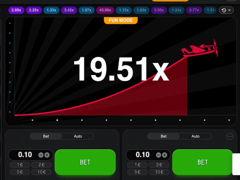 لعبة الطائرة مقابل المال في كازينو 1win عبر الإنترنت