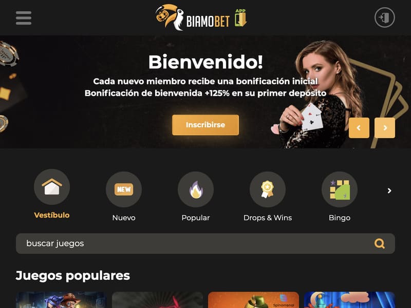 Tragamonedas en el casino en línea Biamo para jugar Aviator - registro