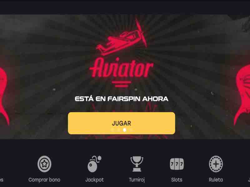 Casino Fairspin Bitcoin para jugar Aviator Spribe