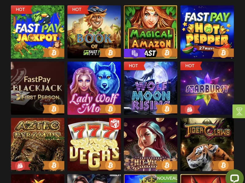 Les avantages de jouer au casino en ligne Fast Pay