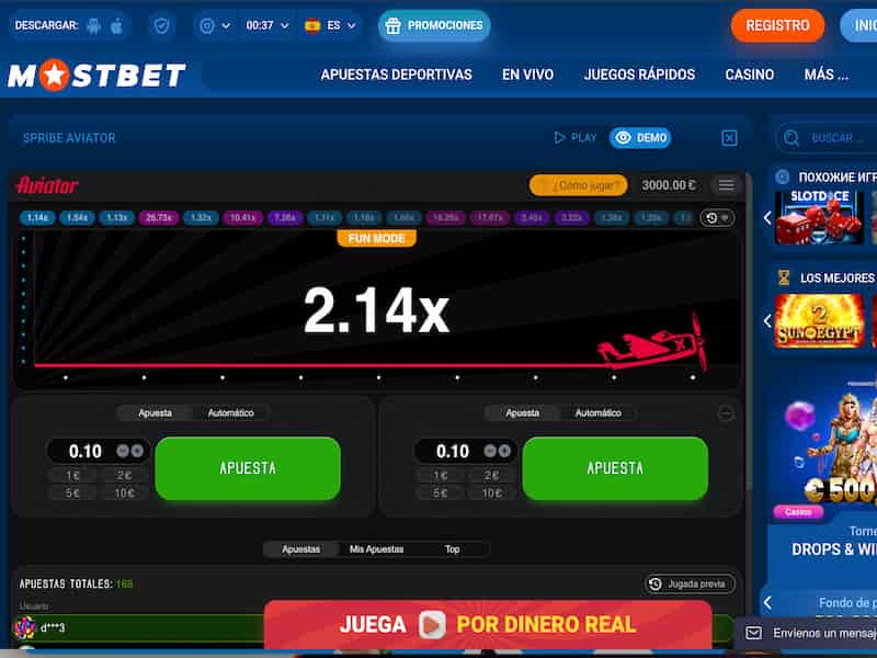 Juega en línea Aviator Spribe Mostbet