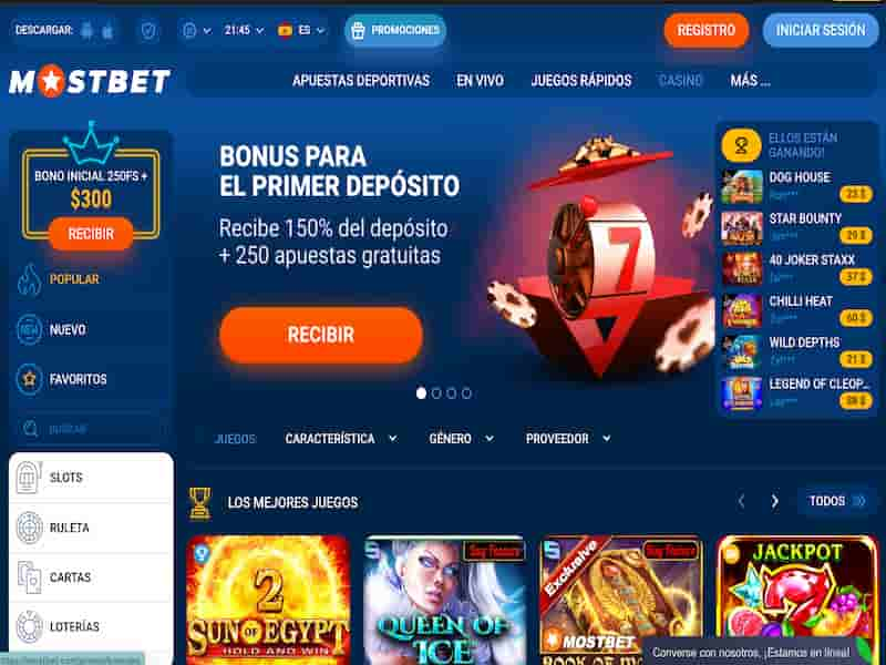 Beneficios de registrarse en MostBet