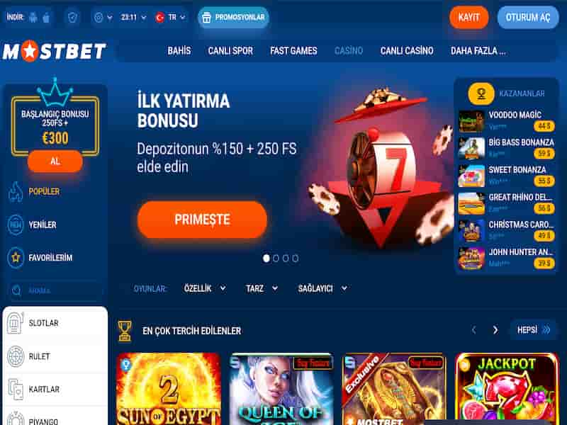 MostBet'e kaydolmanın faydaları