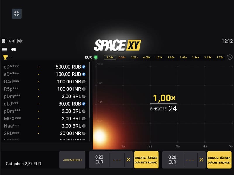 Wie spielt man Space XY und gewinnt